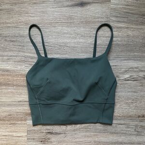 Lululemon Align Dark Green Spaghetti Strap Tank